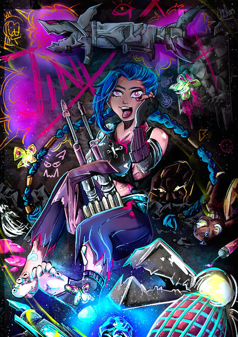 Jinx-League of Legends